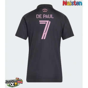Inter Miami Rodrigo De Paul #7 Vieraspaita Naisten 2026-27 Lyhythihainen